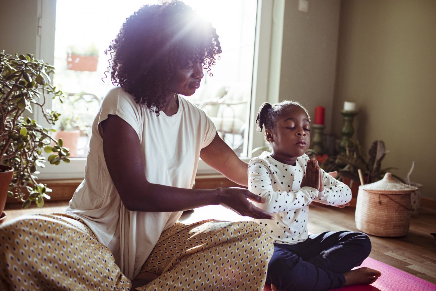 Initier son enfant à la méditation.