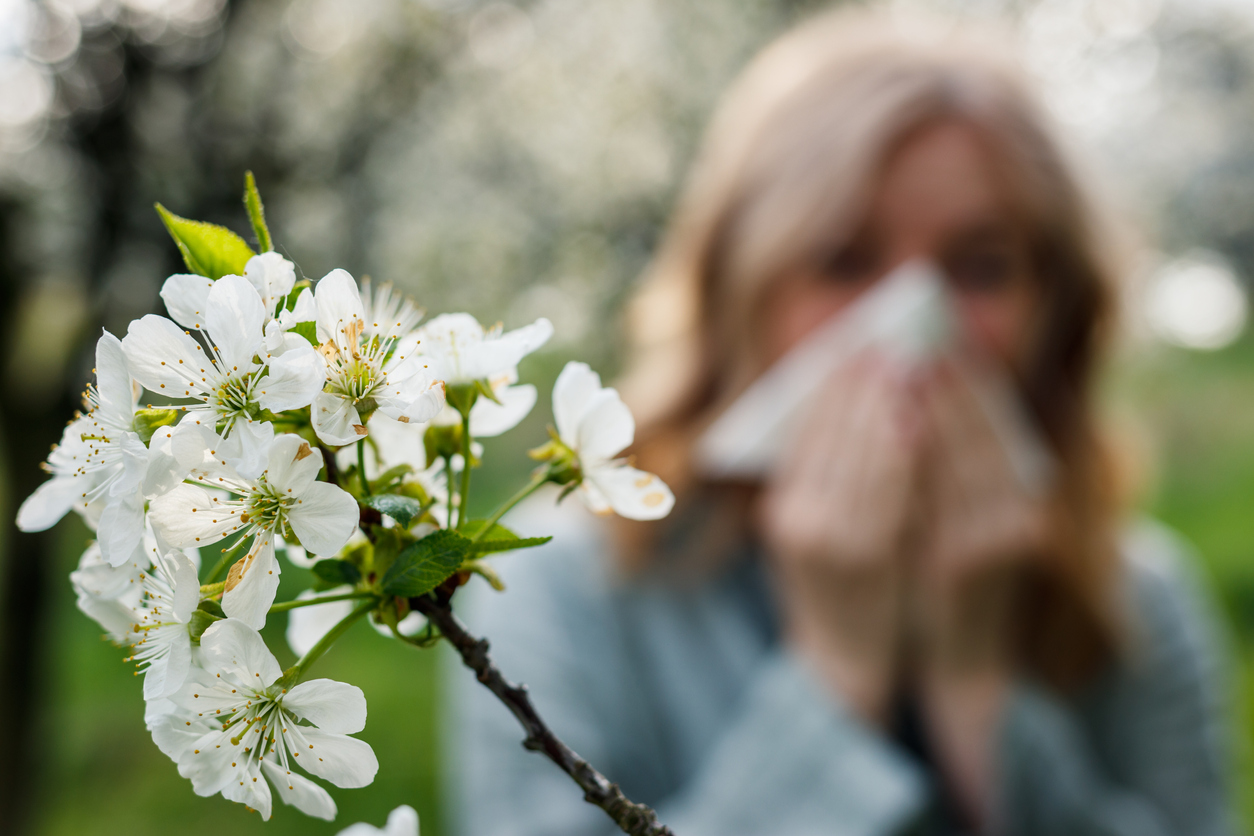 Pollens et masques : une faible protection des allergies